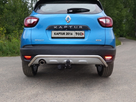 Renault Kaptur 2016- Защита задняя 42,4 мм